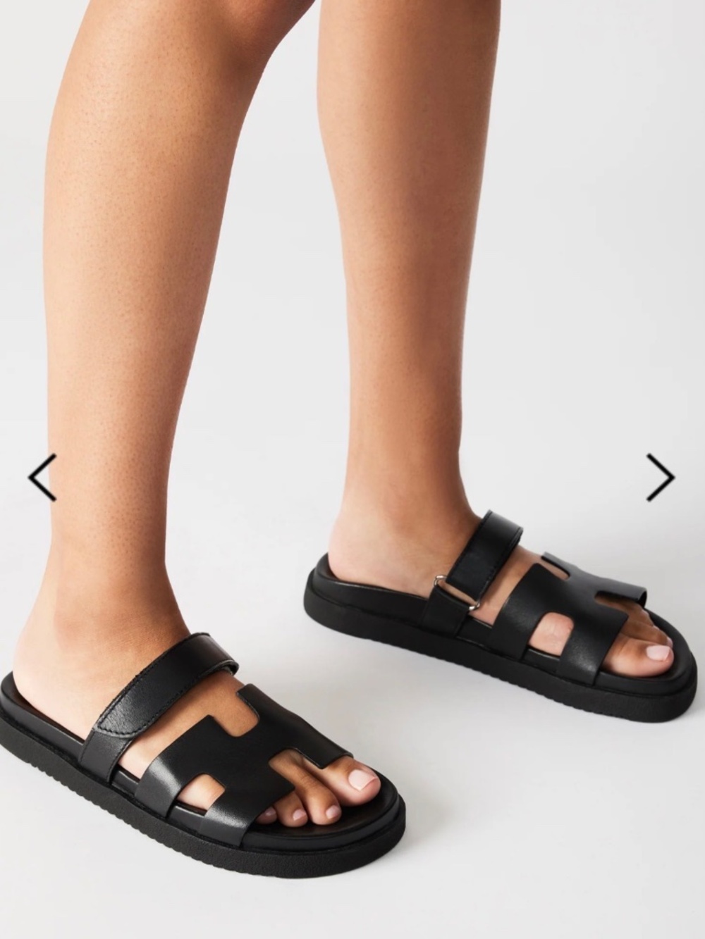 Steve Madden Mayven Slide Sandal - 7US Women’s in black